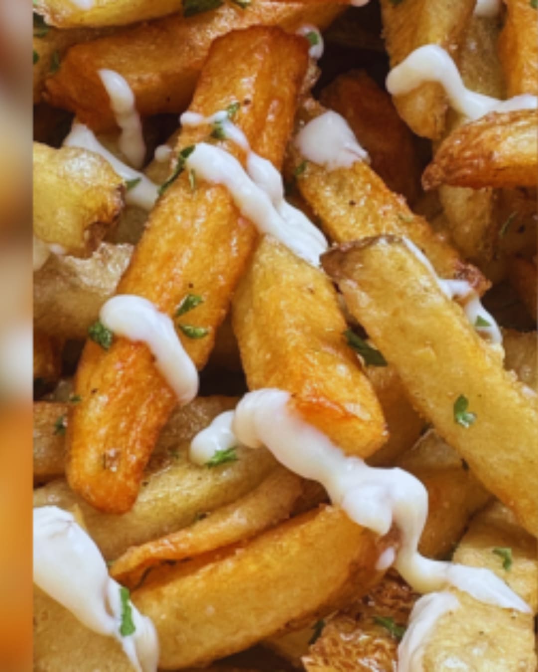 Double truffle fries from Ms. Spudz