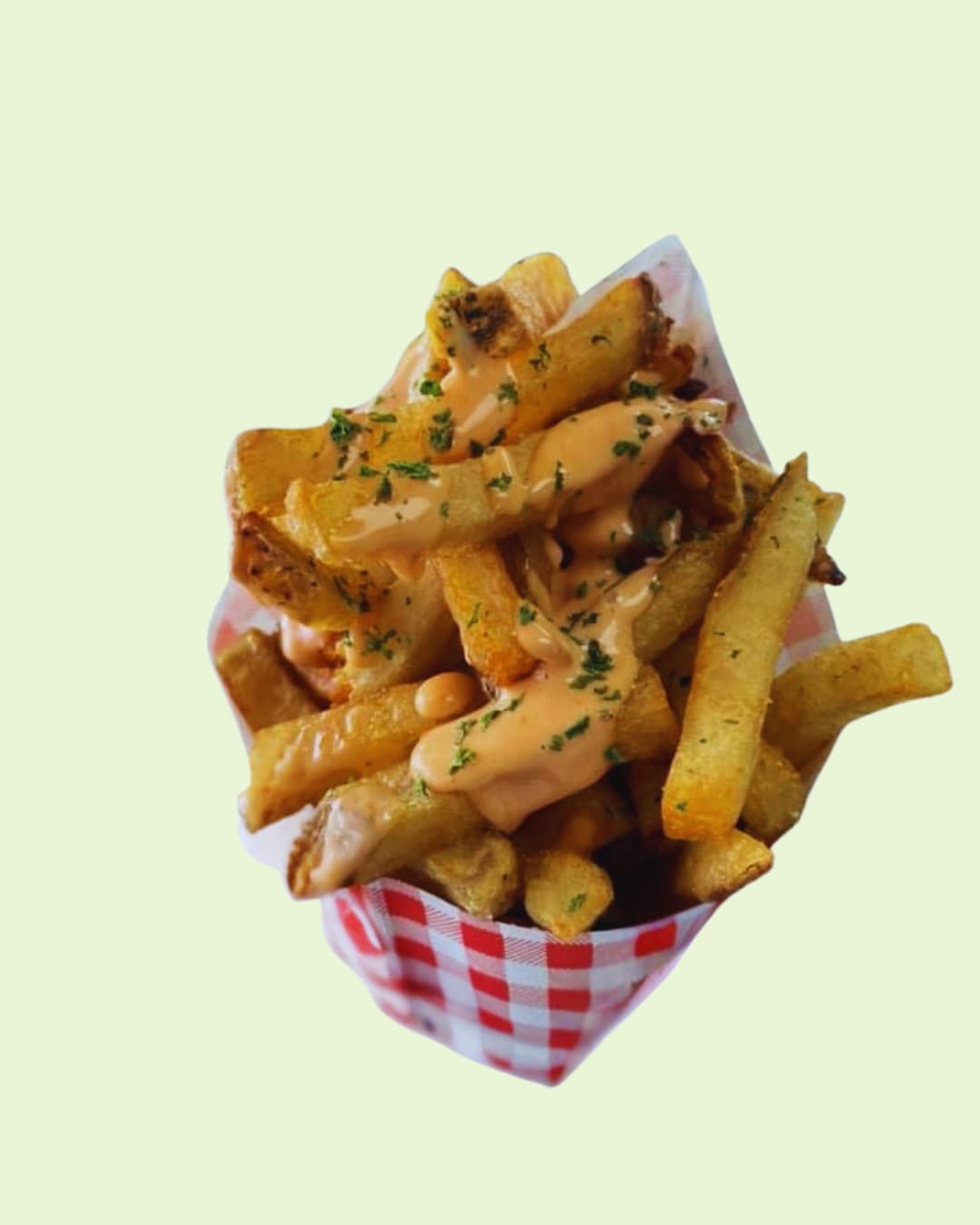 Signature fries from Ms. Spudz